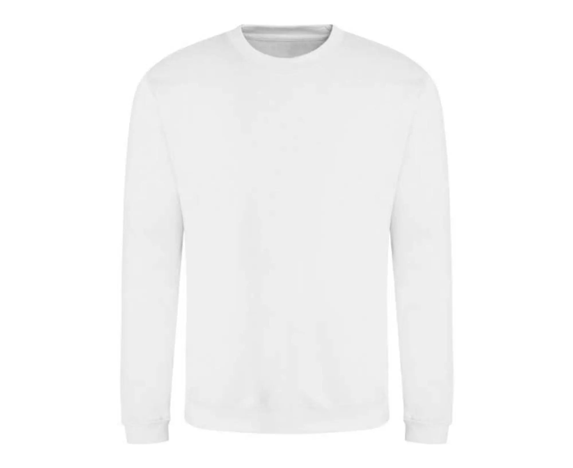 AWJH030 | Regular Fit Unisex Sweatshirt Arctic White