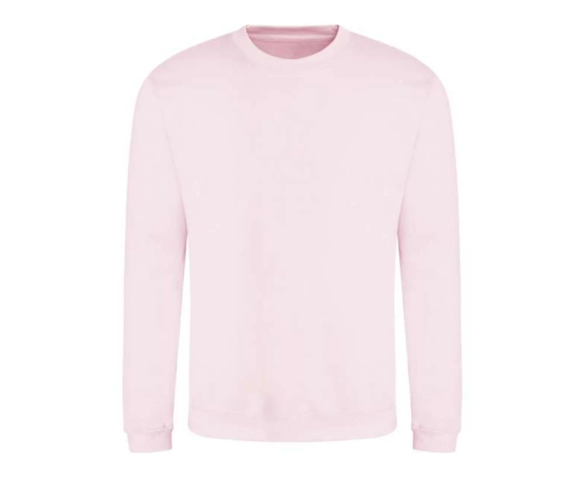 AWJH030 | Regular Fit Unisex Sweatshirt Baby Pink