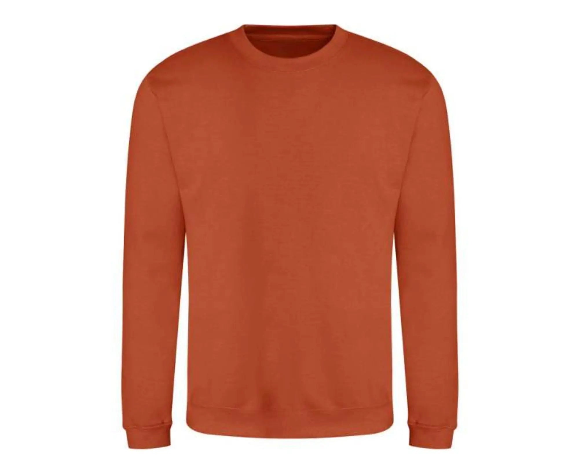 AWJH030 | Regular Fit Unisex Sweatshirt Burnt Orange