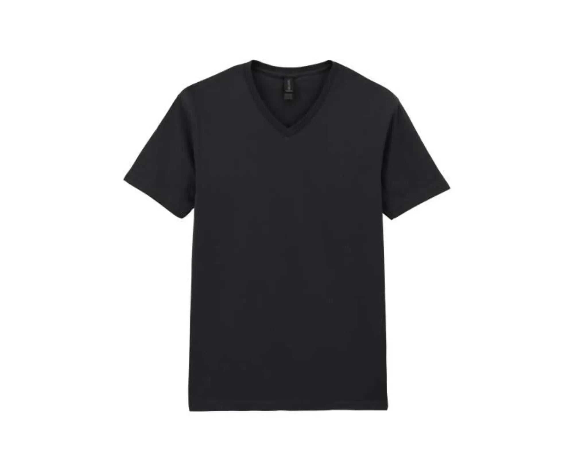 GI64V00 | Softatyle® Adult V-Neck T-Shirt Black