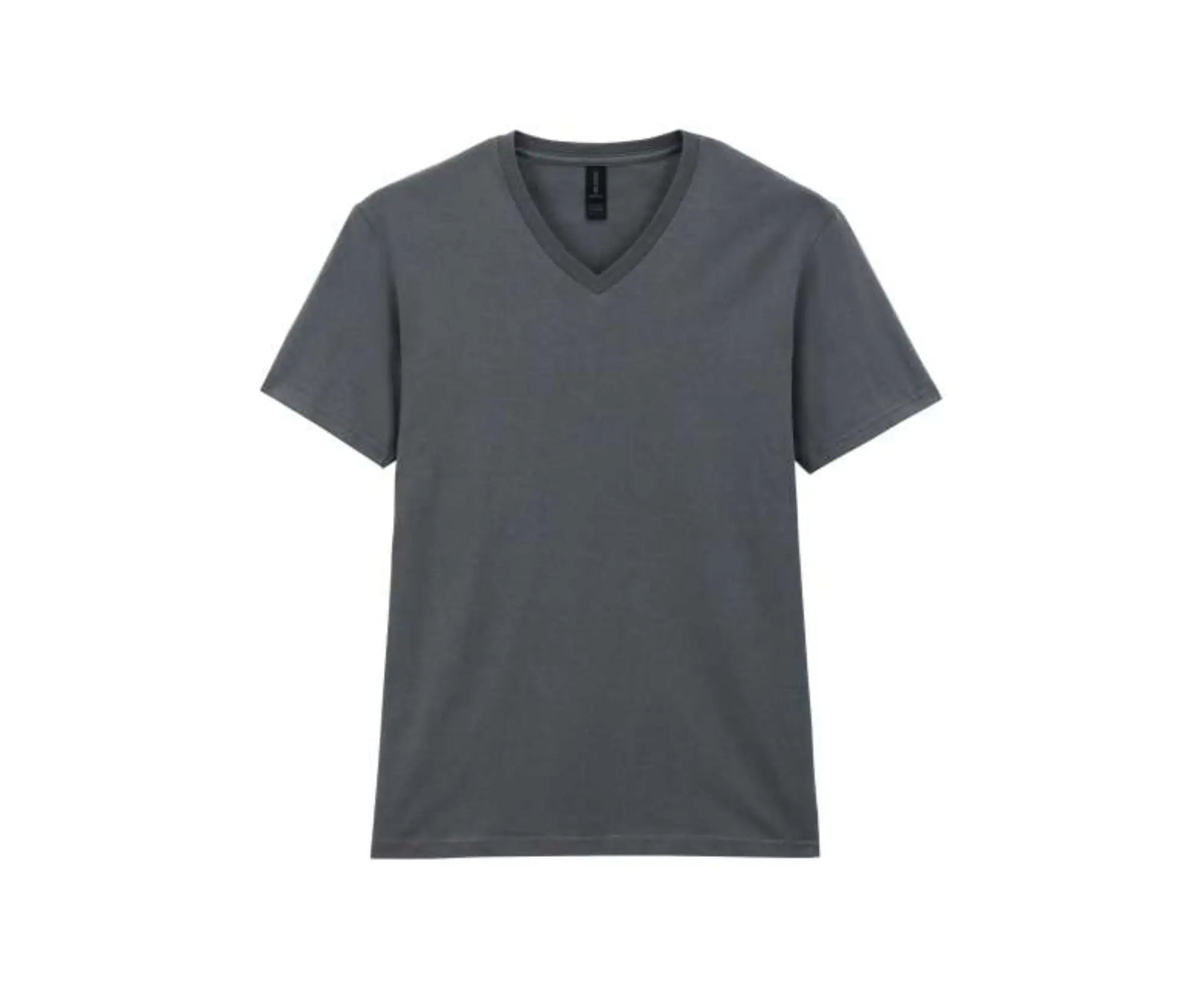 GI64V00 | Softatyle® Adult V-Neck T-Shirt Charcoal