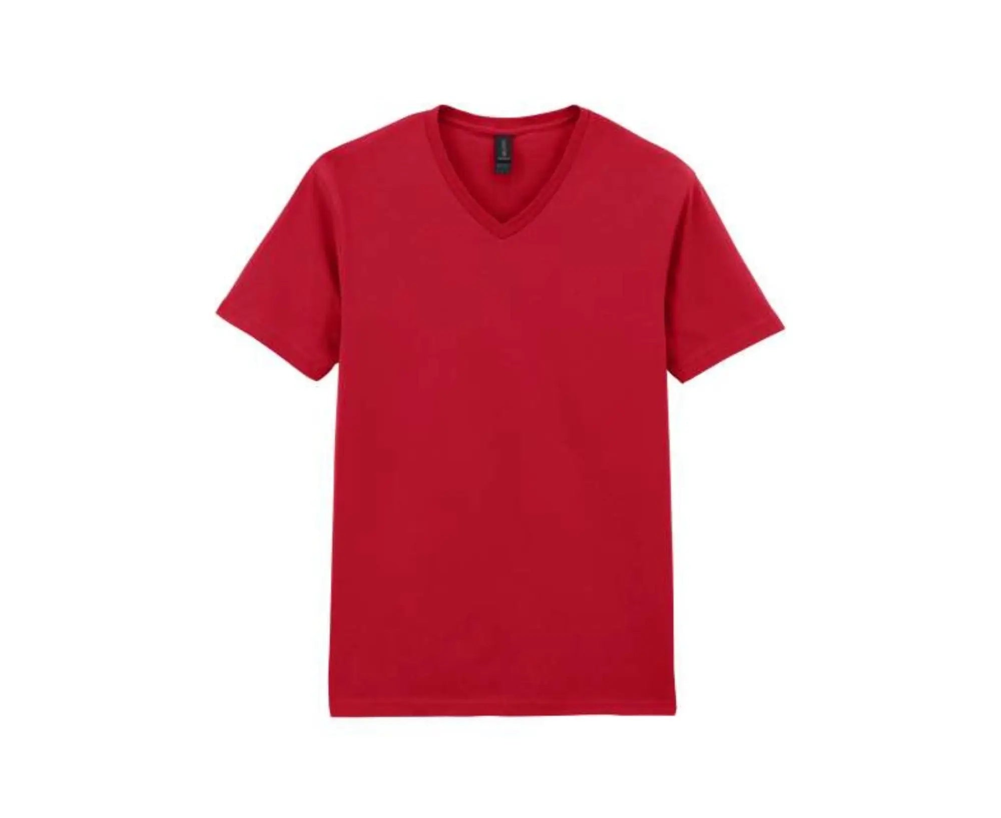 GI64V00 | Softatyle® Adult V-Neck T-Shirt Cherry Red