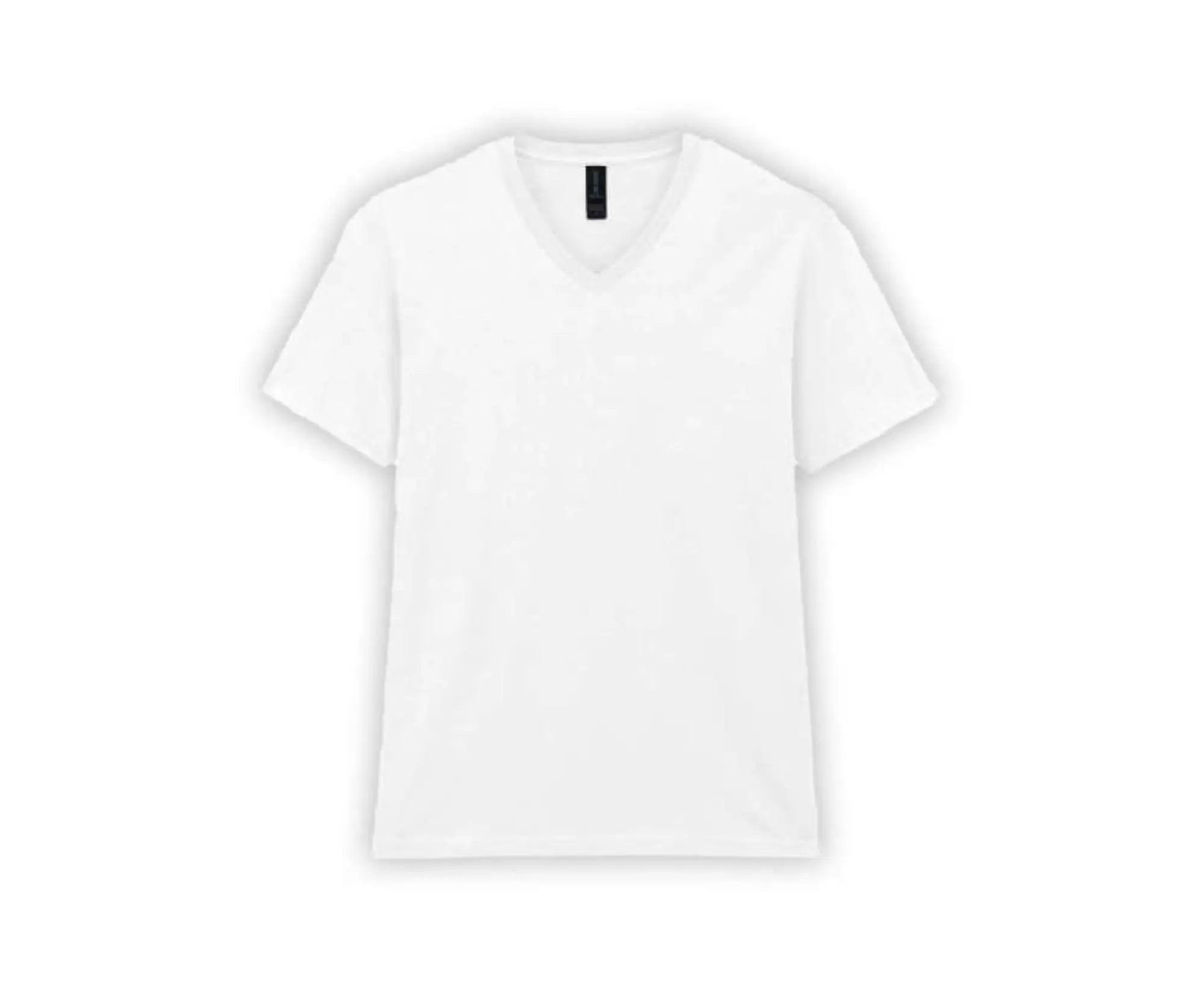 GI64V00 | Softatyle® Adult V-Neck T-Shirt White