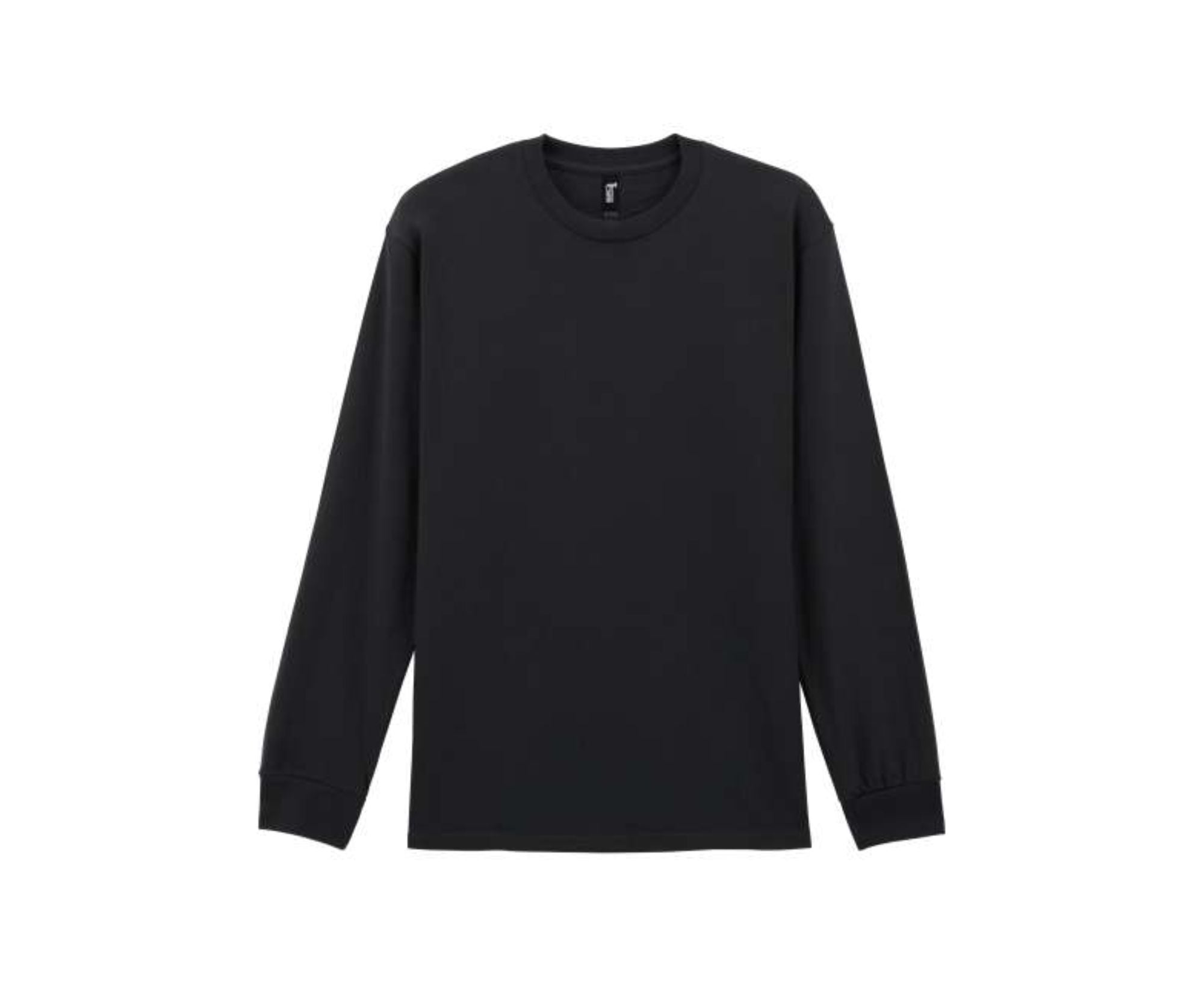 GIH400 | Hammer Adult Long Sleeve T-Shirt Black