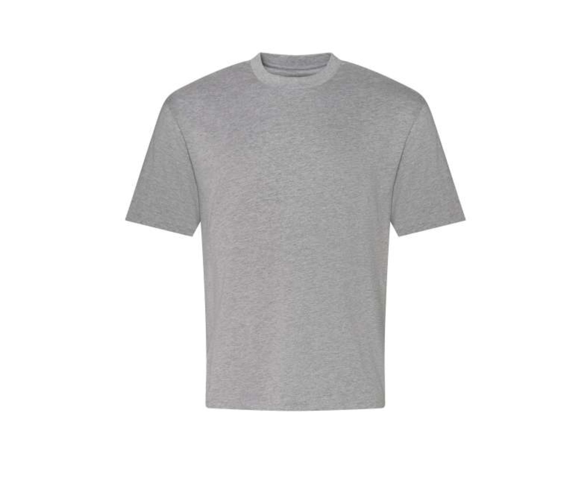 JT009 | Oversized 100 T-Shirt Heather Grey