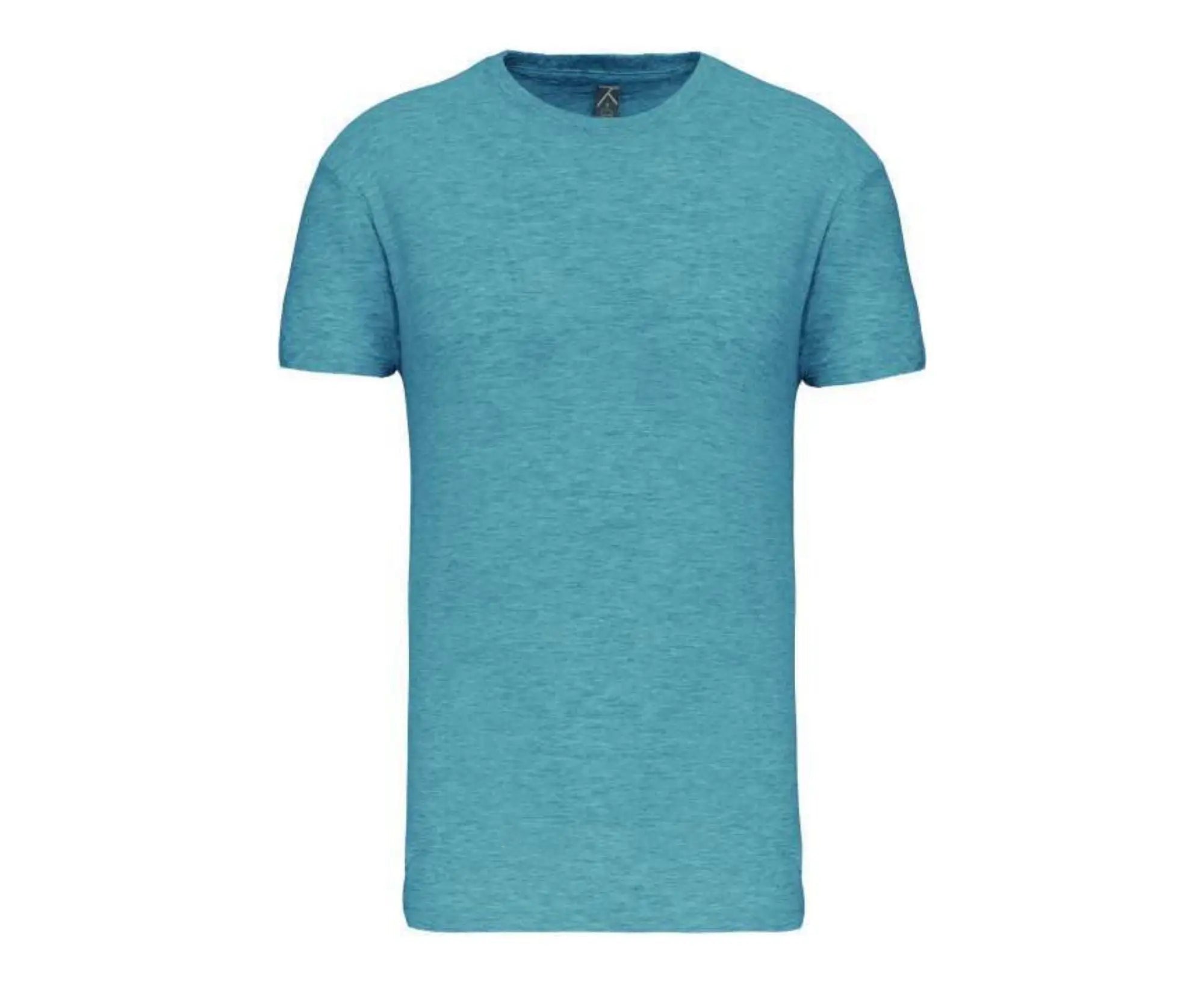KA3025IC | Men's Round Neck T-Shirt Cloudy Blue Heather