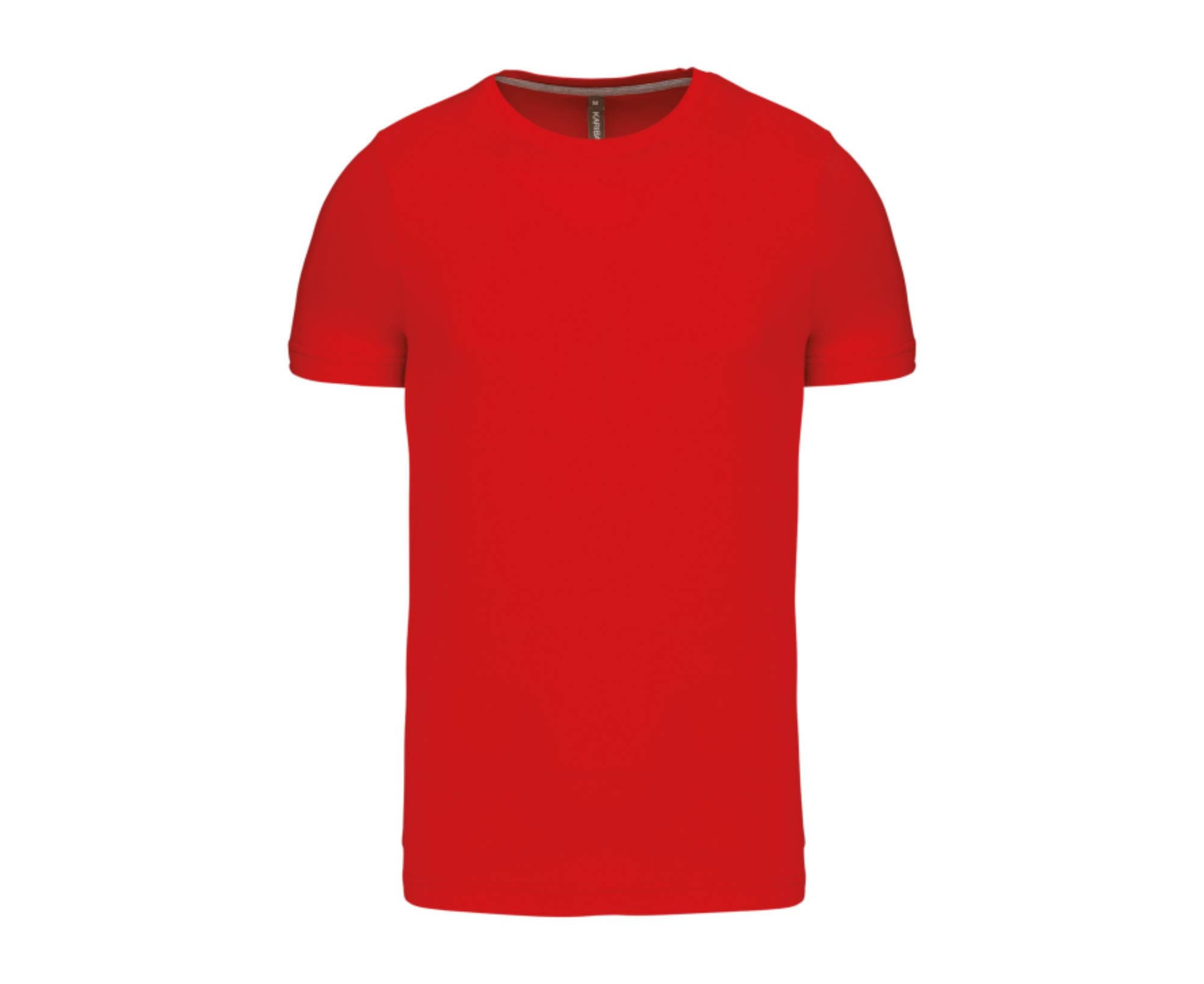 KA356 | Short-Sleeved Crew Neck T-Shirt Red