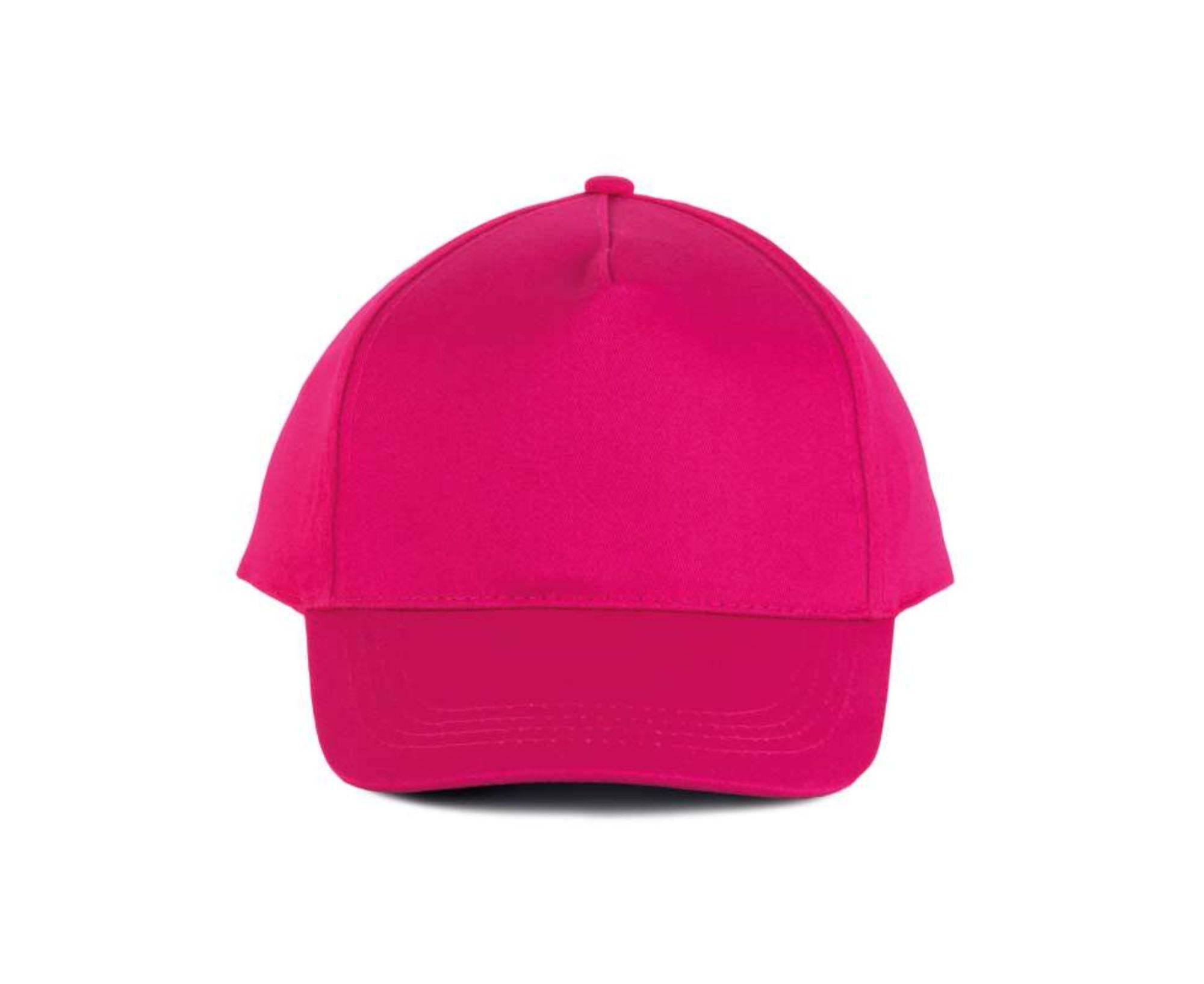 KP116 | 5 Panels Cotton Cap Fuchsia