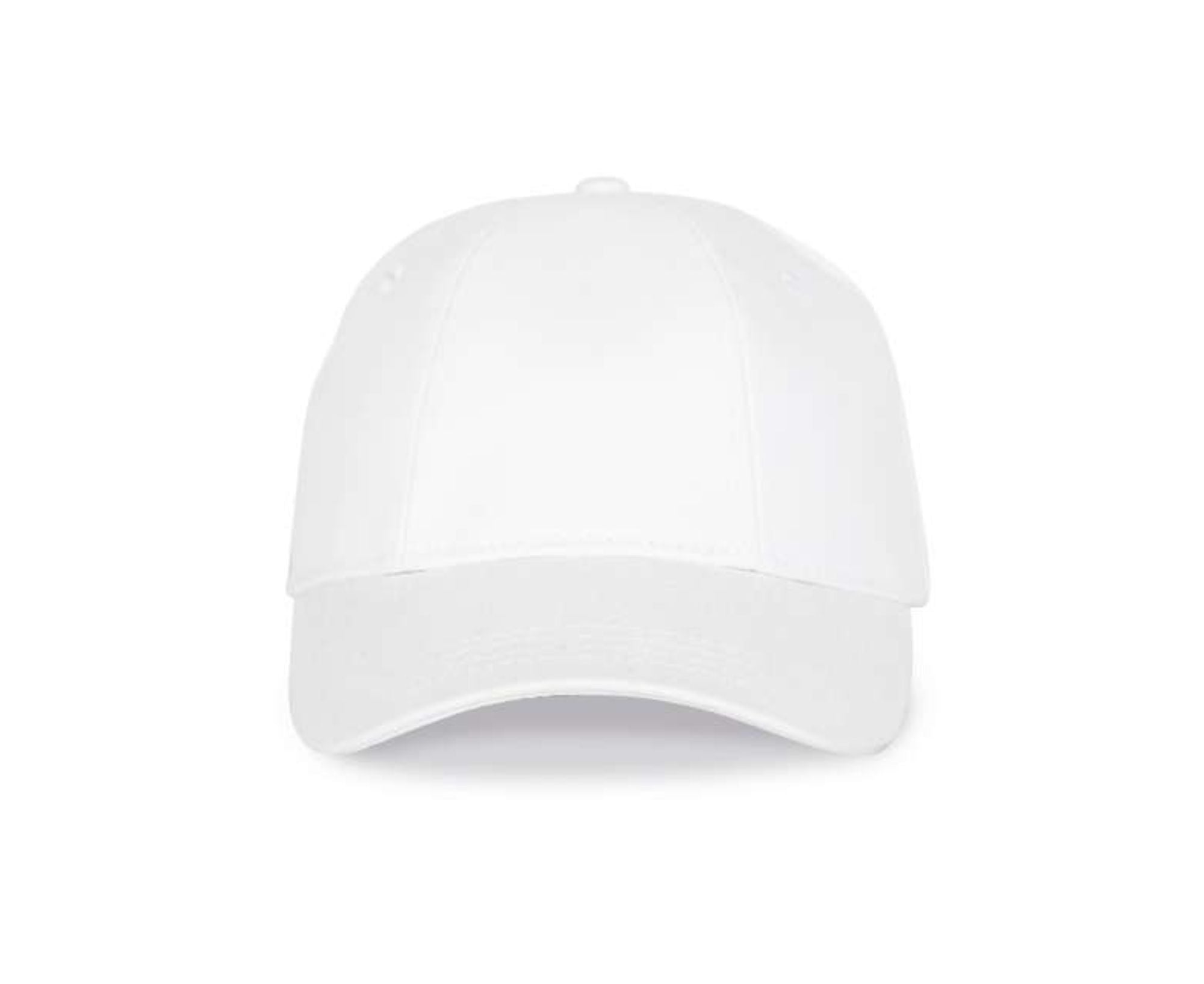 KP119 | 6 Panels Easy-Print Cap White