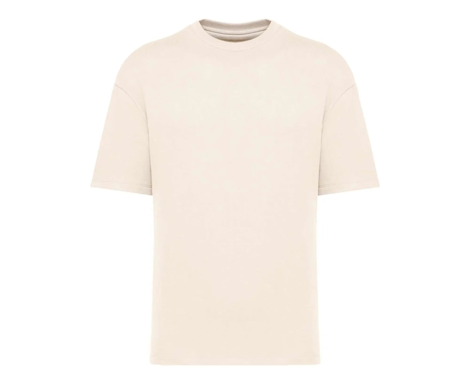 NS308 | Unisex Eco-Friendly Oversized French Terry T-Shirt Ivory