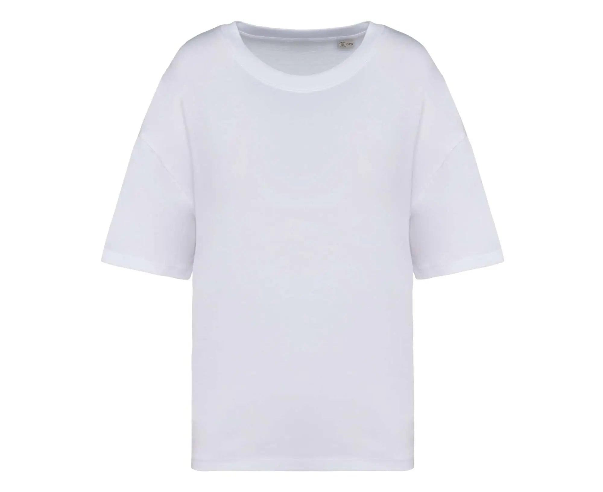 NS313 | Eco-Friendly Oversized Women's T-Shirt White