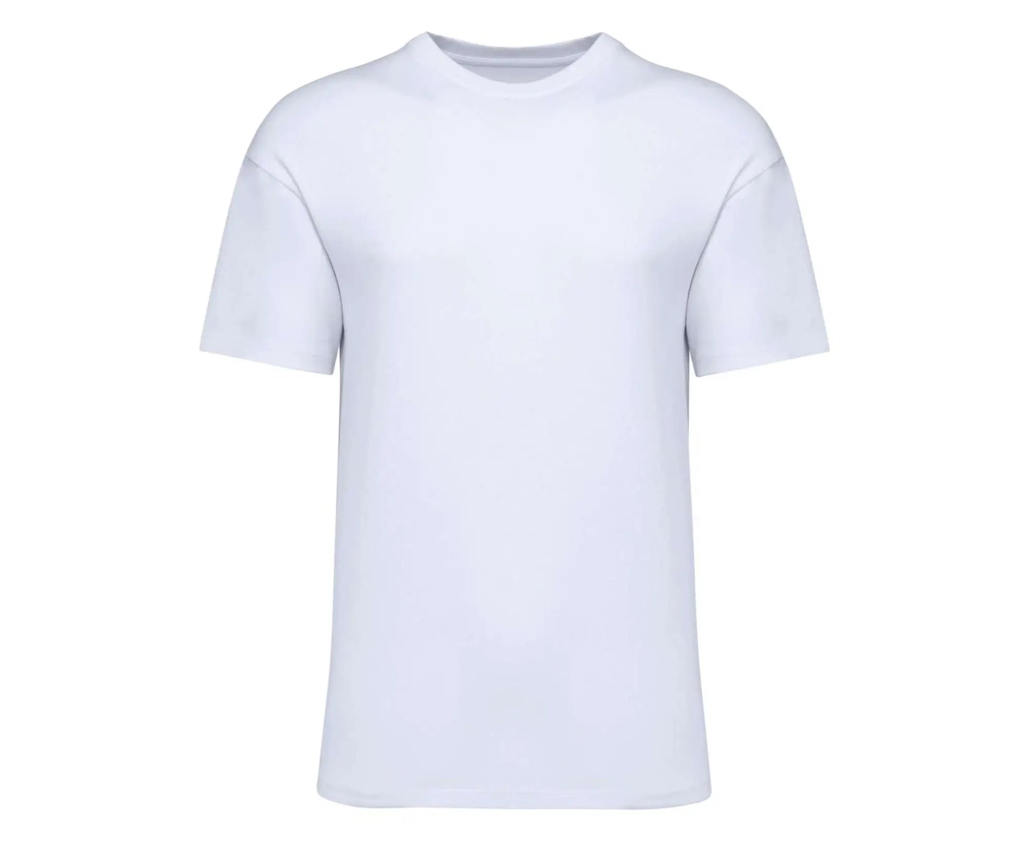 NS330 | Unisex Relaxed Shoulder T-Shirt White