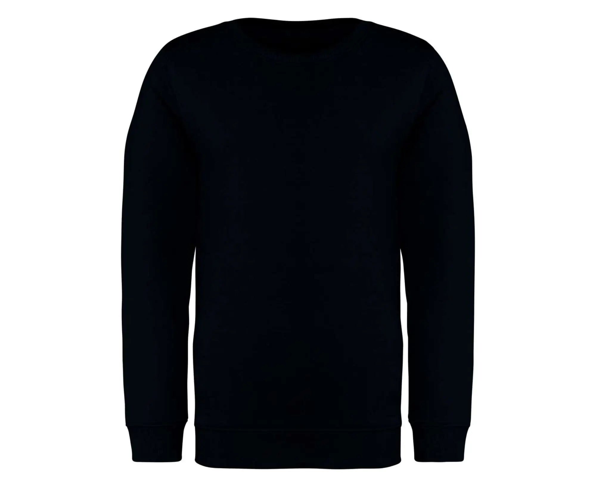 NS403 | Eco-Friendly Crew Neck Kids Sweatshirt Black