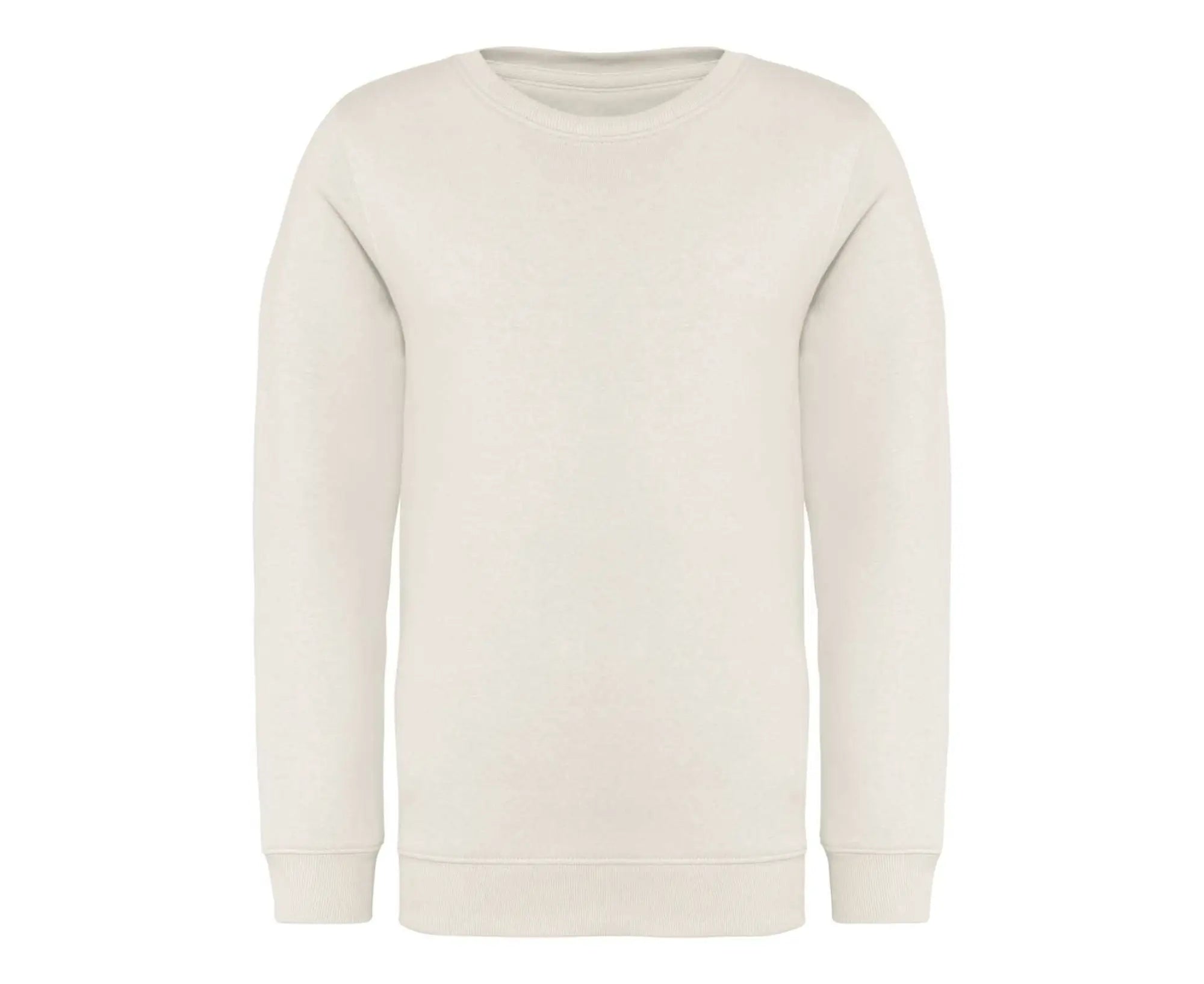 NS403 | Eco-Friendly Crew Neck Kids Sweatshirt Ivory