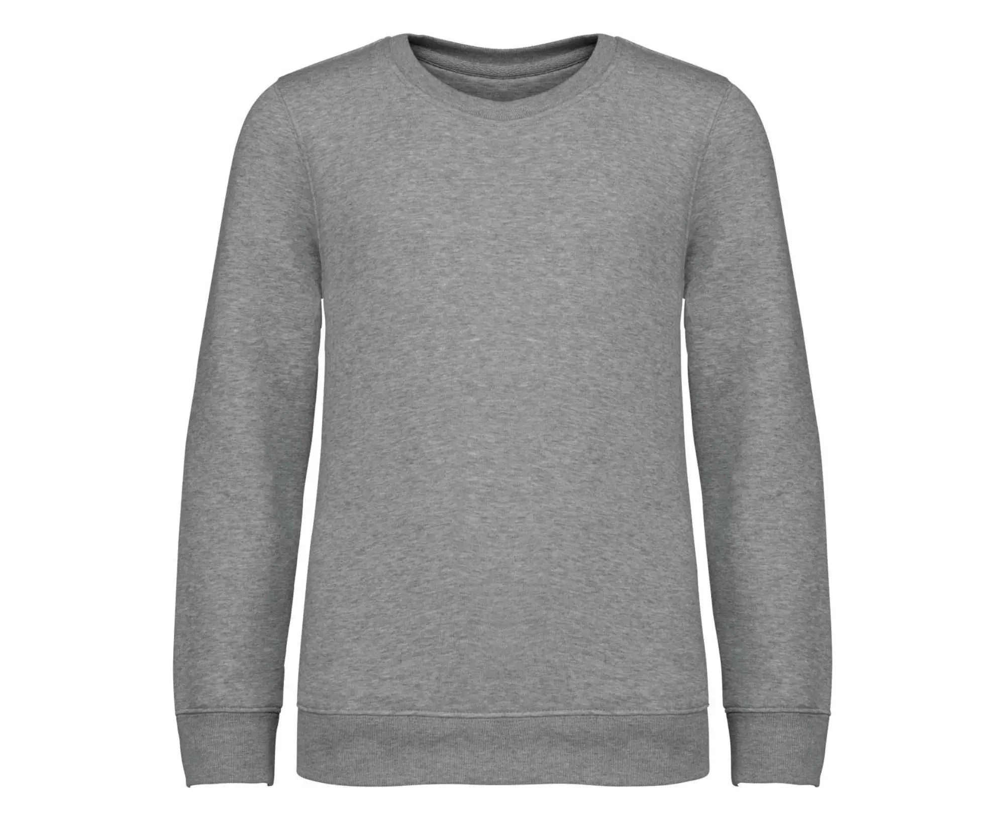 NS403 | Eco-Friendly Crew Neck Kids Sweatshirt Moon Grey Heather
