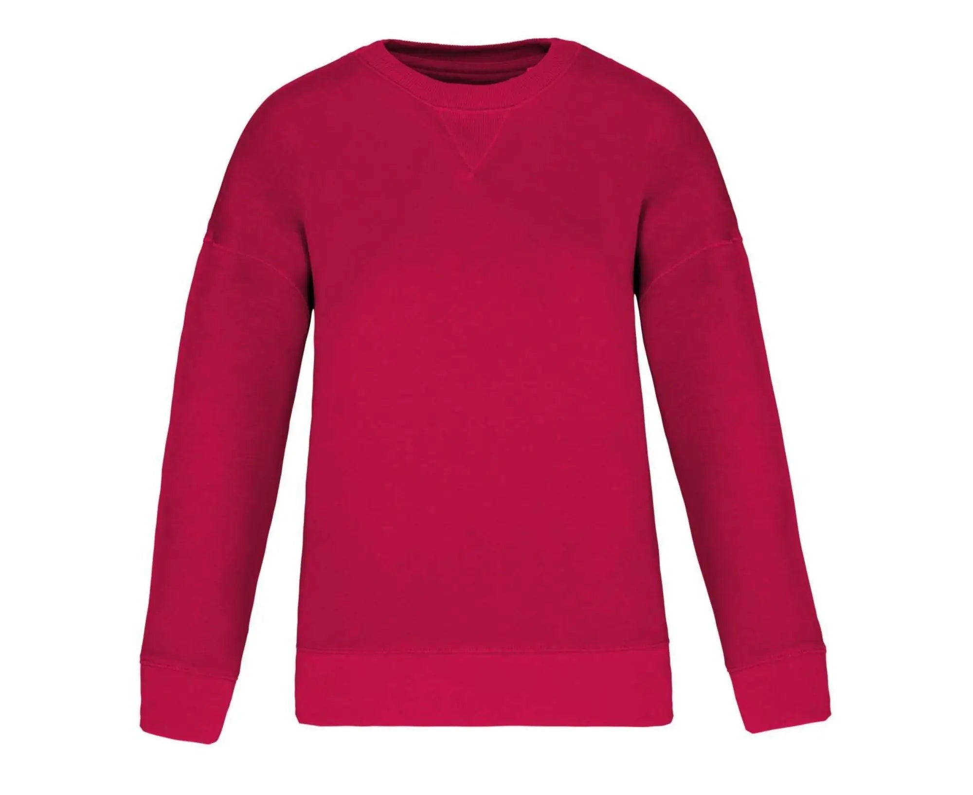NS420 | Eco-Friendly Women's Dropped Shoulder Sweater Hibiscus Red