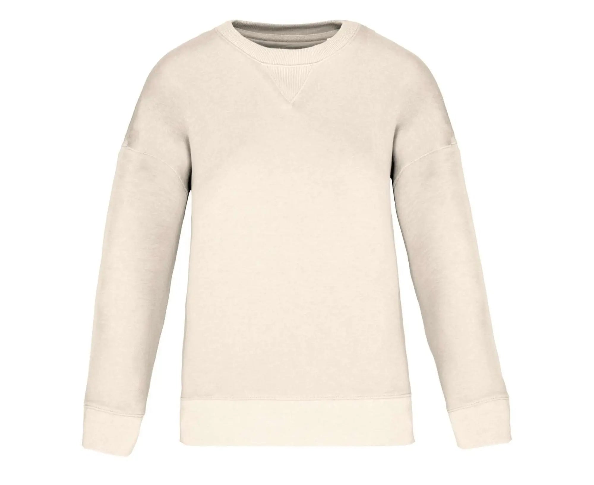 NS420 | Eco-Friendly Women's Dropped Shoulder Sweater Ivory