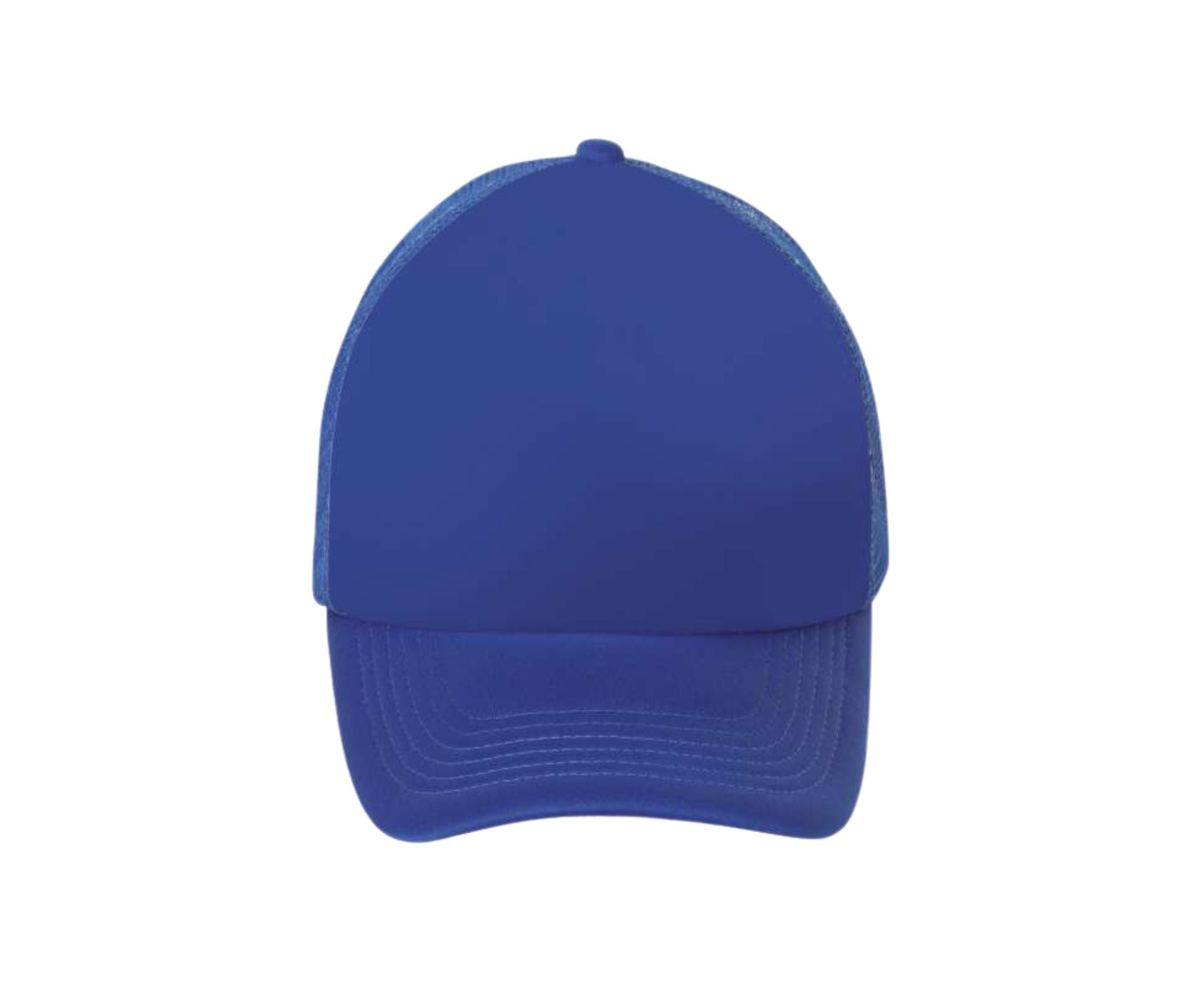 SO01668 | 5 Panel Bubble Mesh Cap Royal Blue