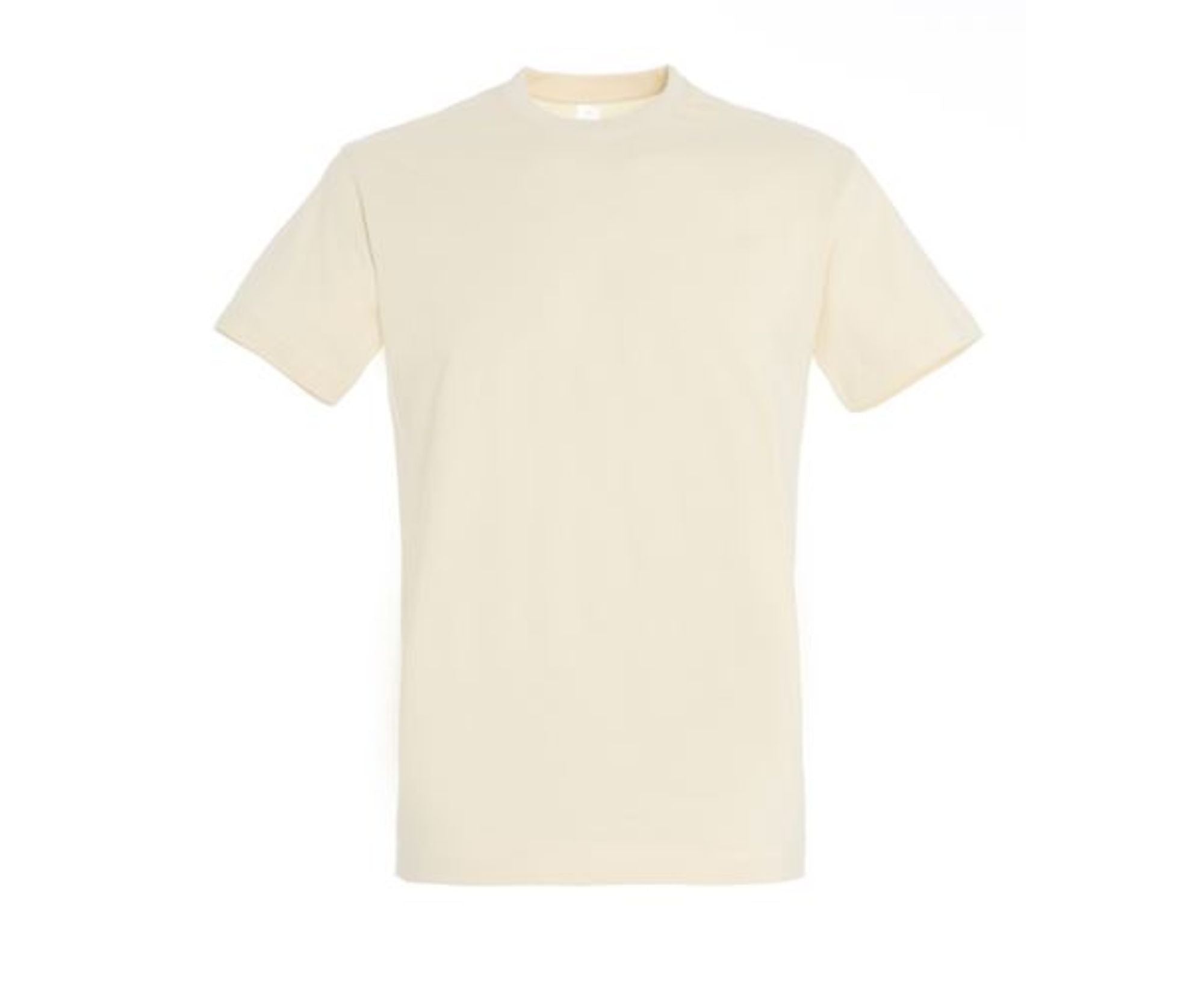SO11500 | imperial Men's Round Collar T-Shirt Cream