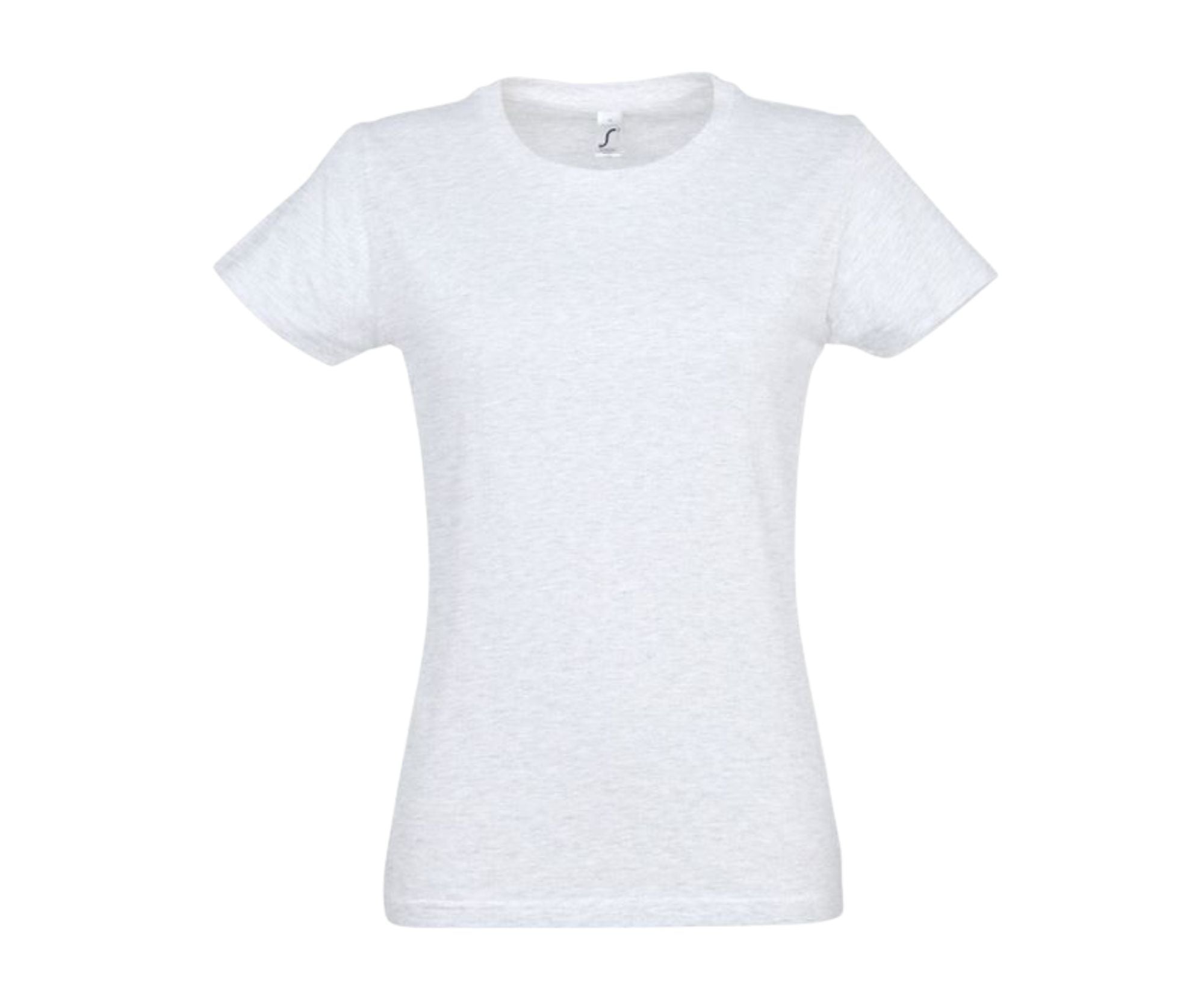SO11502 | Imperial Round Collar Women's T-Shirt Ash