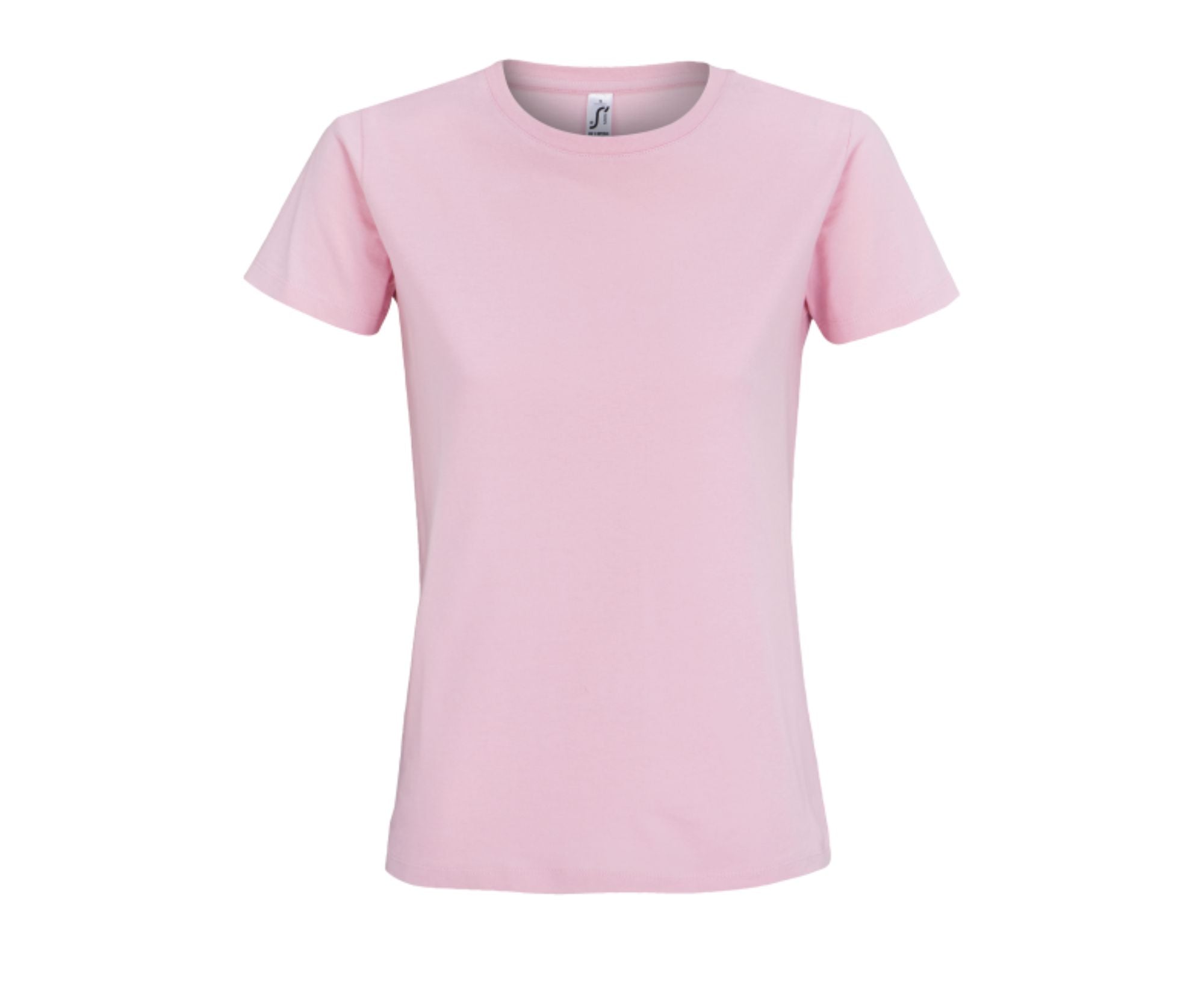 SO11502 | Imperial Round Collar Women's T-Shirt Candy Pink