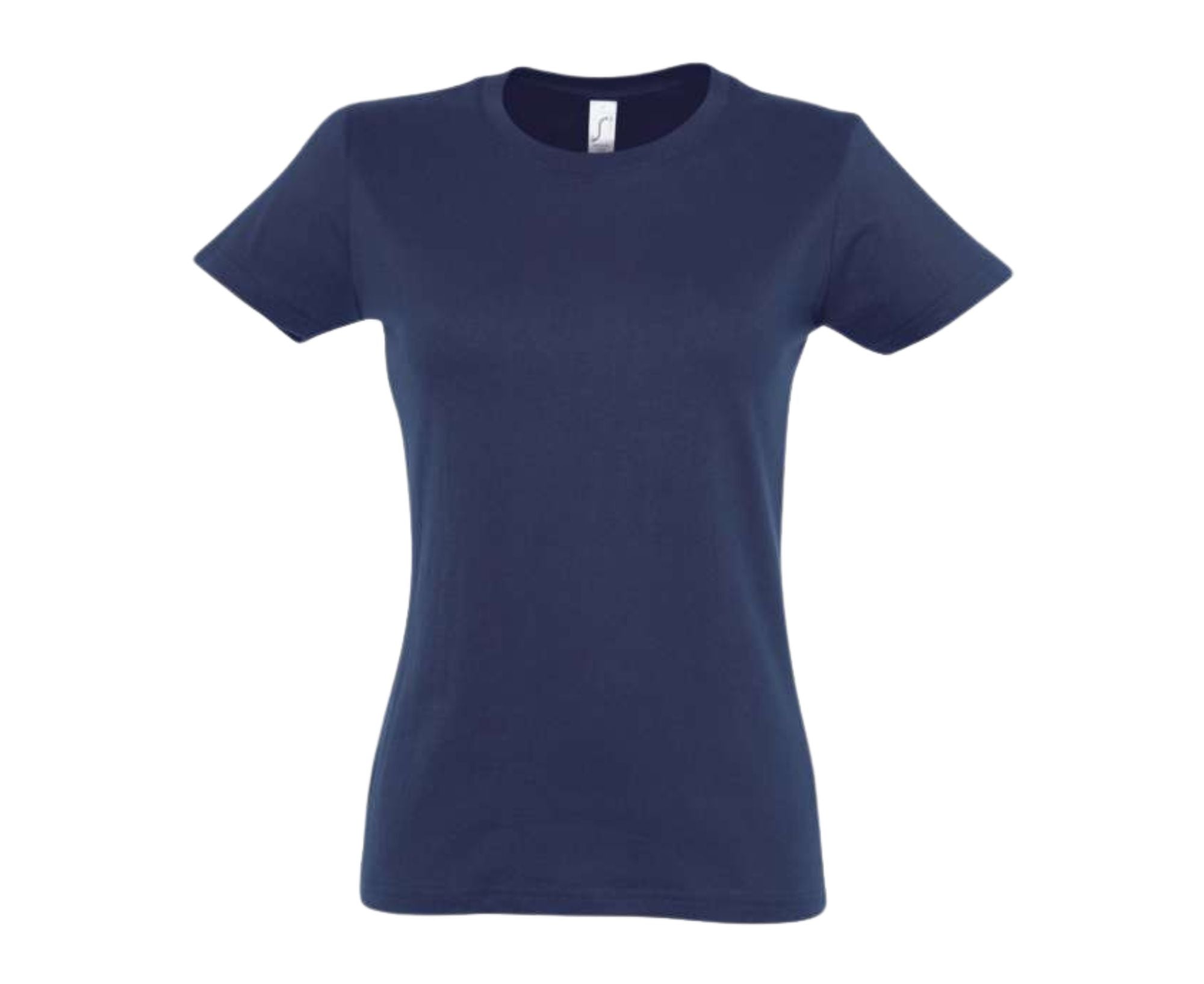 SO11502 | Imperial Round Collar Women's T-Shirt French Navy