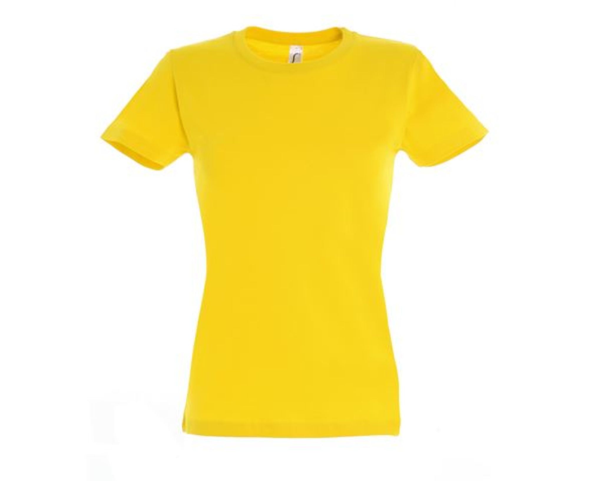 SO11502 | Imperial Round Collar Women's T-Shirt Gold
