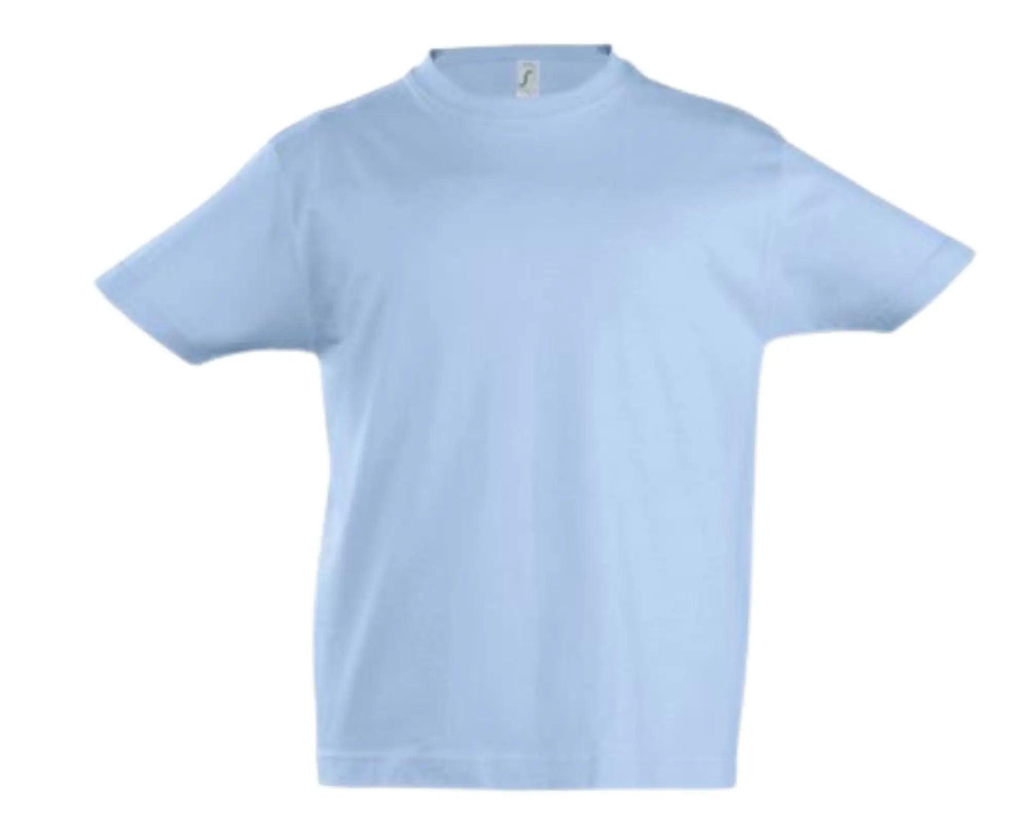 SO11770 | Imeprial Kid's Round Neck T-Shirt Sky Blue