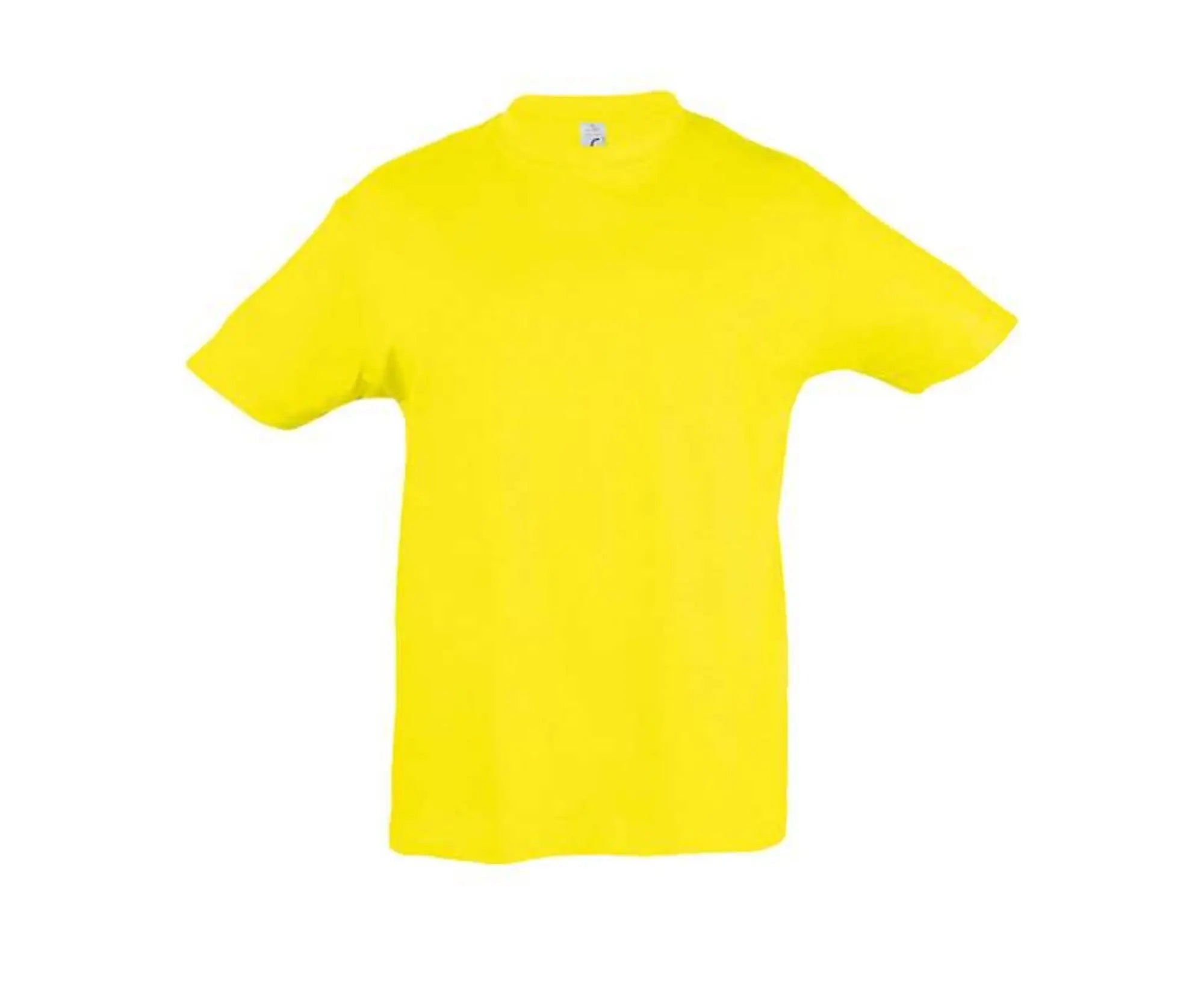 SO11970 | Regent Kid's Round Neck T-Shirt Lemon