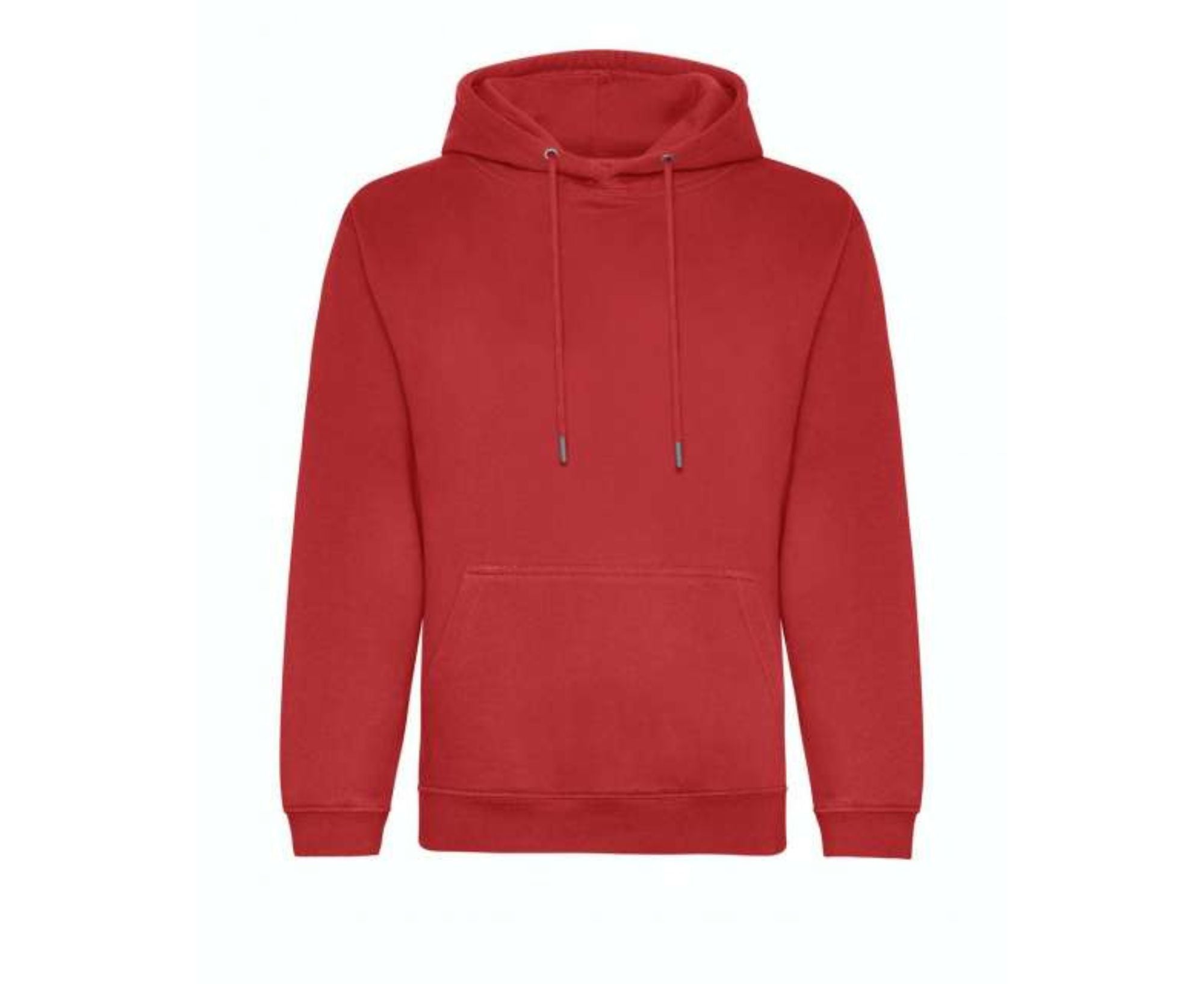 AWJH201 | Organic Hoodie Fire Red