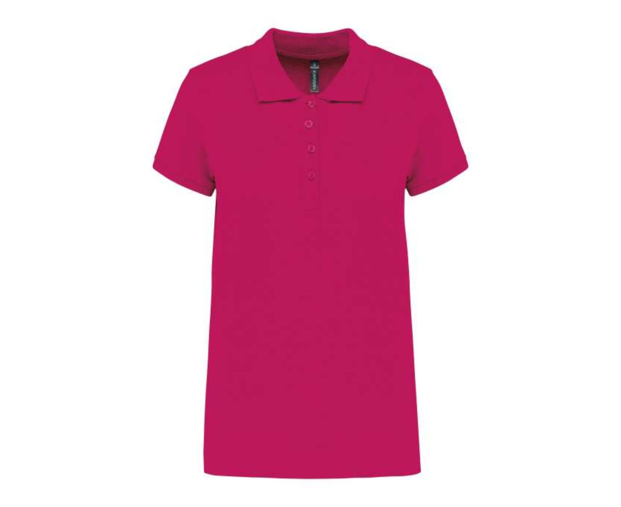 KA255 | Ladies' Short-Sleeved Piqué Polo Shirt Fuchsia