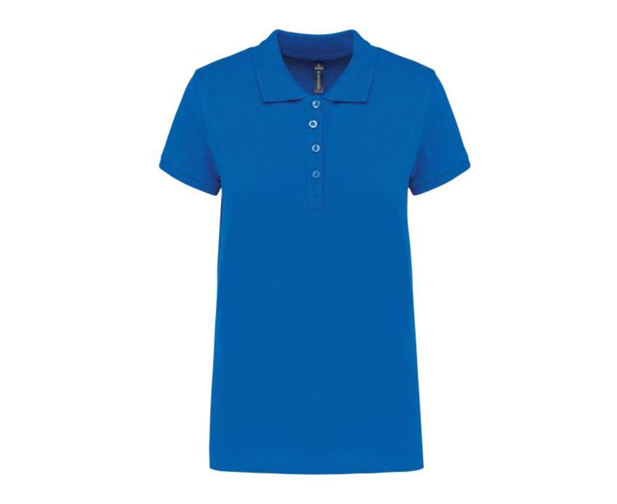 KA255 | Ladies' Short-Sleeved Piqué Polo Shirt Light Royal Blue