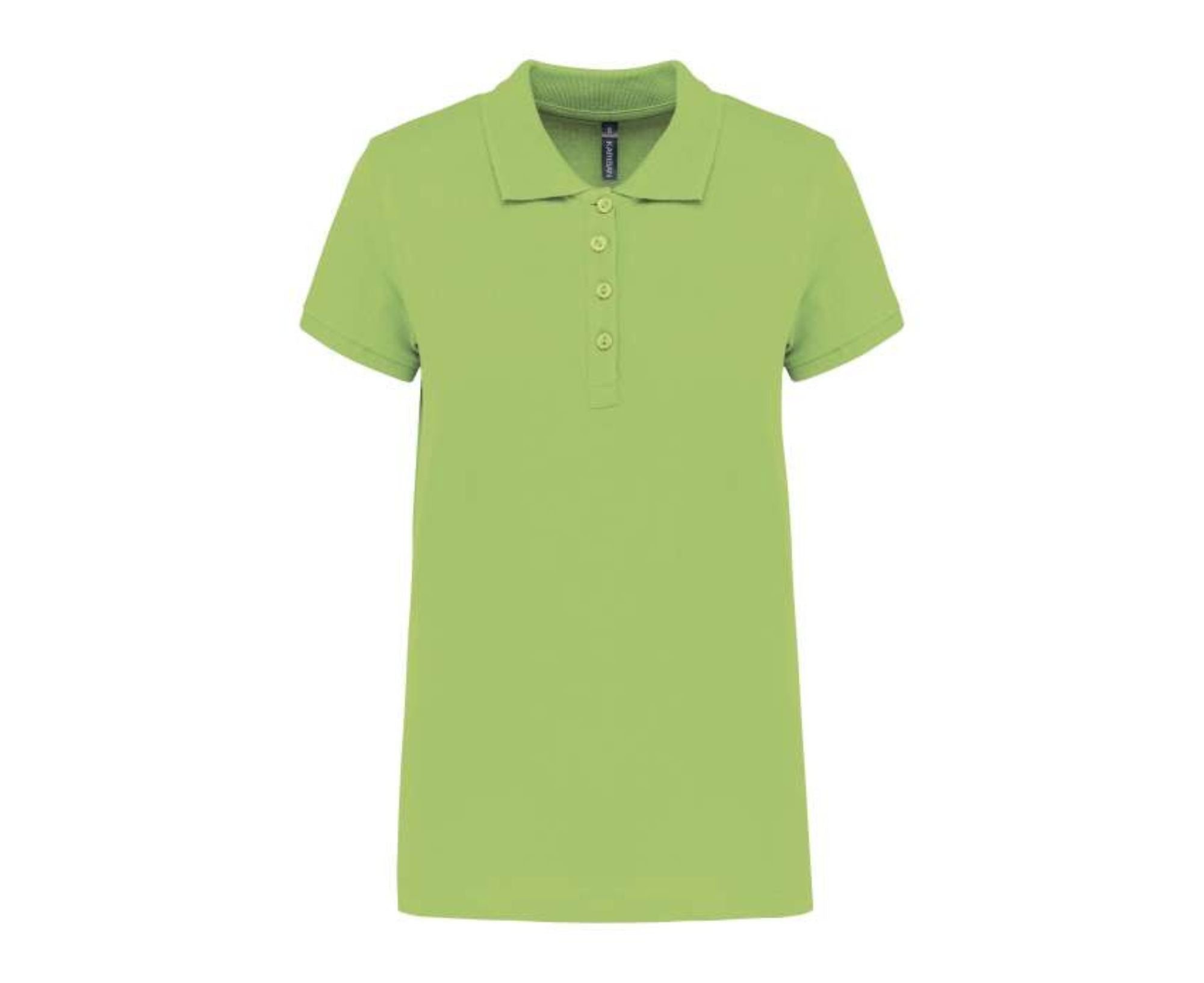 KA255 | Ladies' Short-Sleeved Piqué Polo Shirt Lime