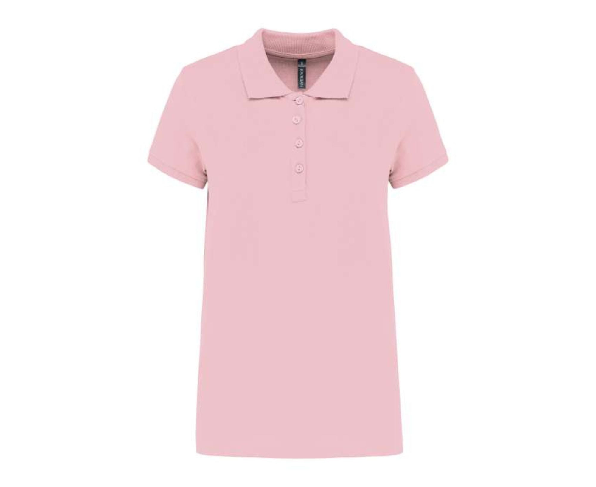 KA255 | Ladies' Short-Sleeved Piqué Polo Shirt Pale Pink