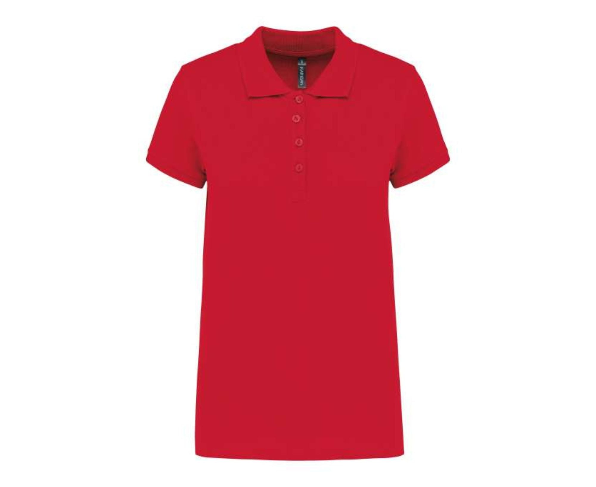 KA255 | Ladies' Short-Sleeved Piqué Polo Shirt Red