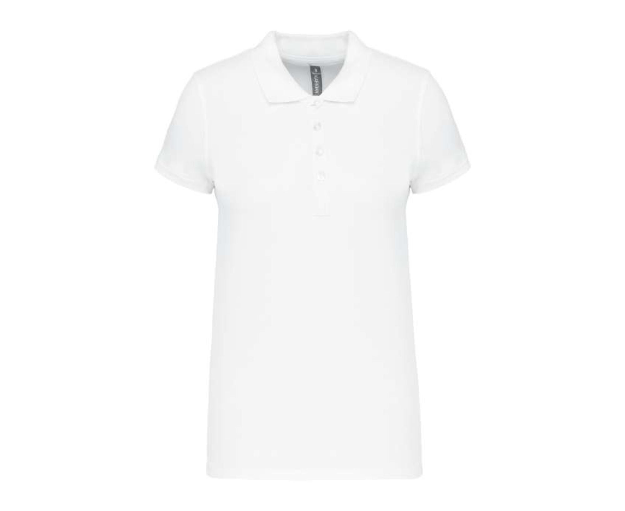 KA255 | Ladies' Short-Sleeved Piqué Polo Shirt White