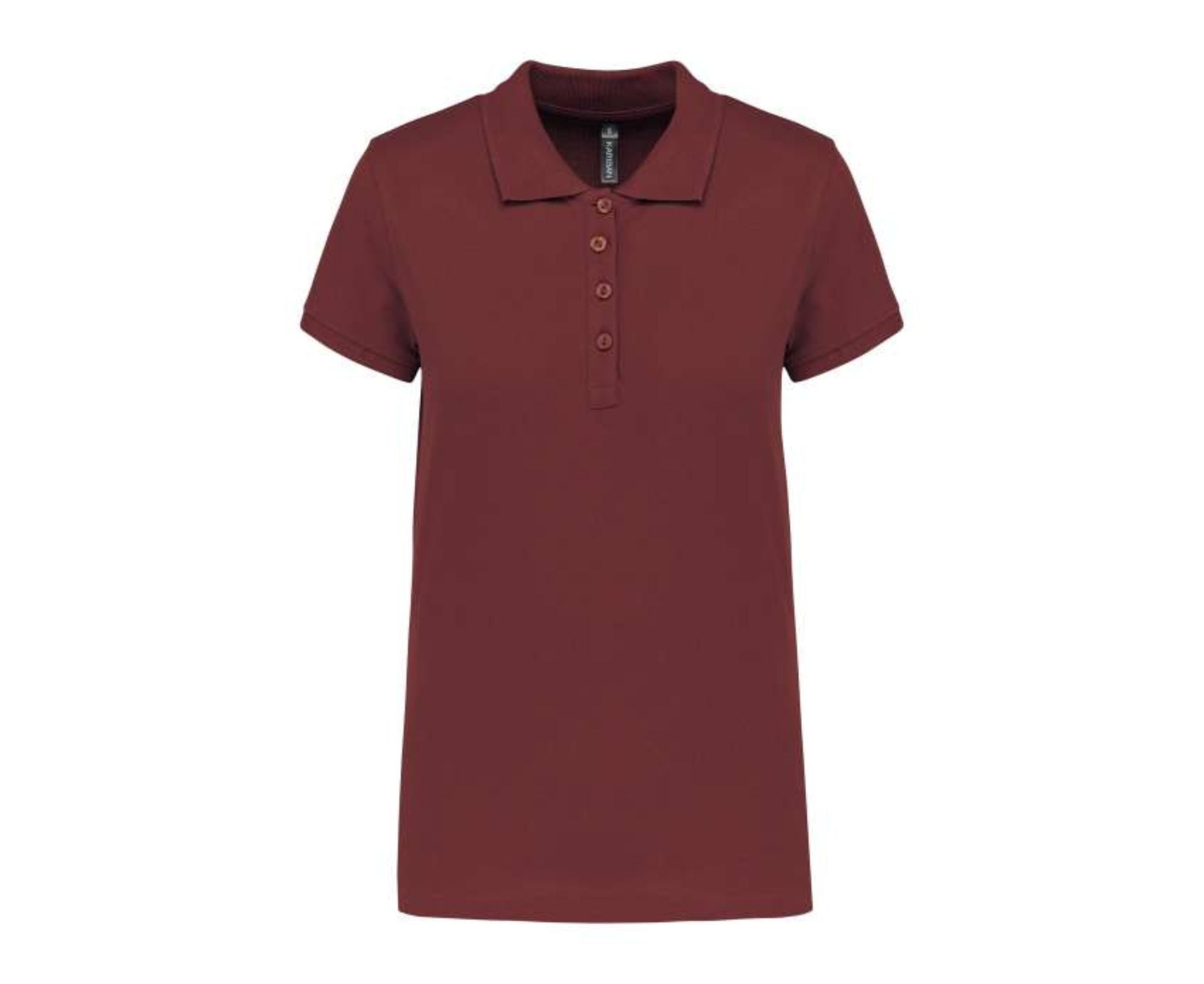 KA255 | Ladies' Short-Sleeved Piqué Polo Shirt Wine