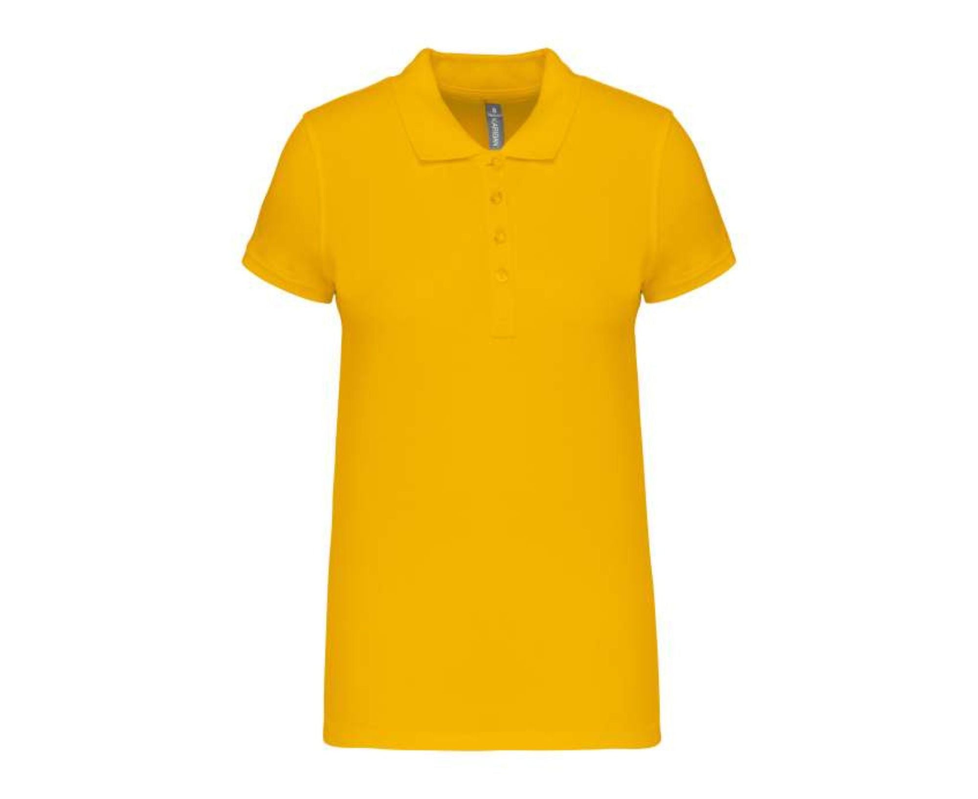KA255 | Ladies' Short-Sleeved Piqué Polo Shirt Yellow