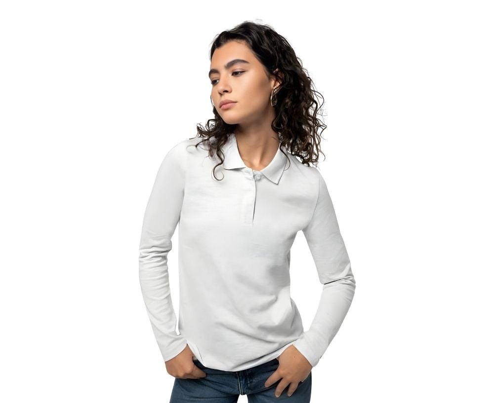 KA244 | Ladies' Long Sleeved Polo Shirt