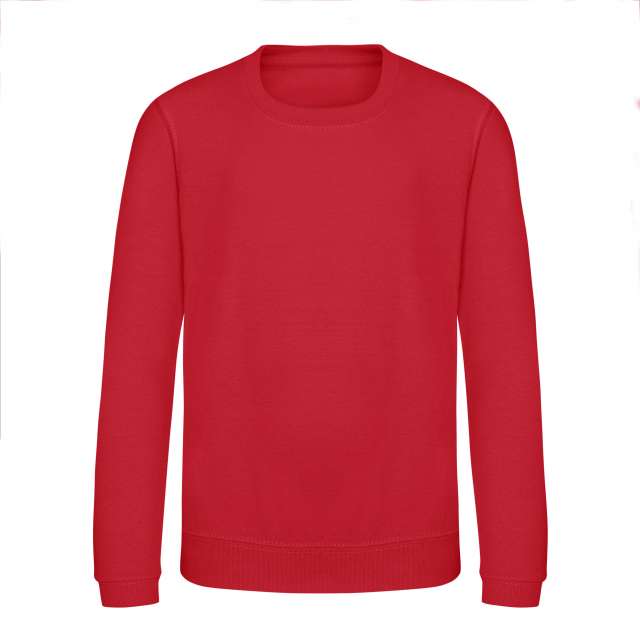 AWJH030J | Kids Awdis Sweatshirt Fire Red