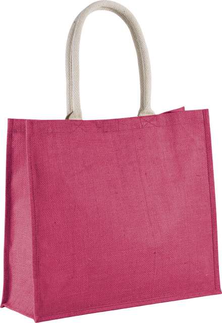 KI0219 | Jute Beach Bag Fuchsia