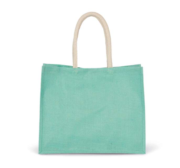 KI0219 | Jute Beach Bag Ice Mint
