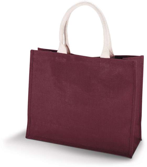 KI0219 | Jute Beach Bag Wine