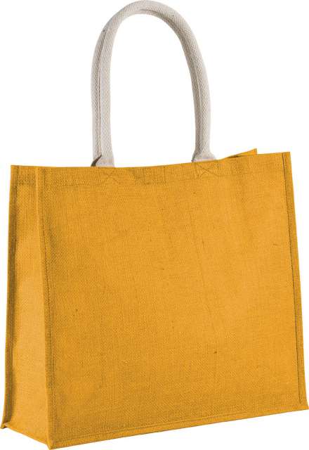 KI0219 | Jute Beach Bag Yellow