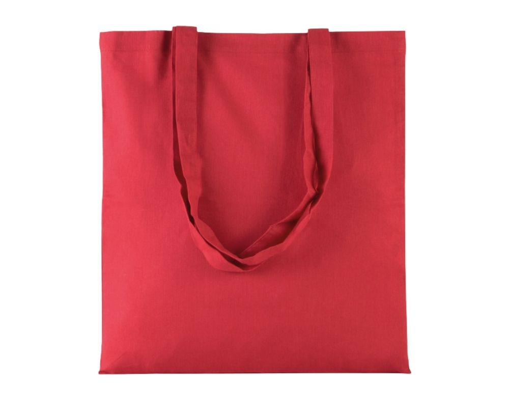 KI0223 | Basic Cotton Shopper Bag Arandano Red