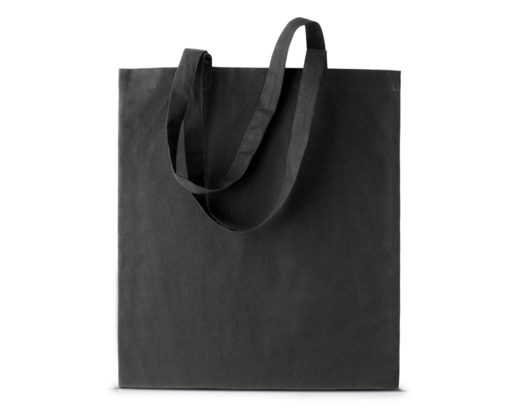 KI0223 | Basic Cotton Shopper Bag Black
