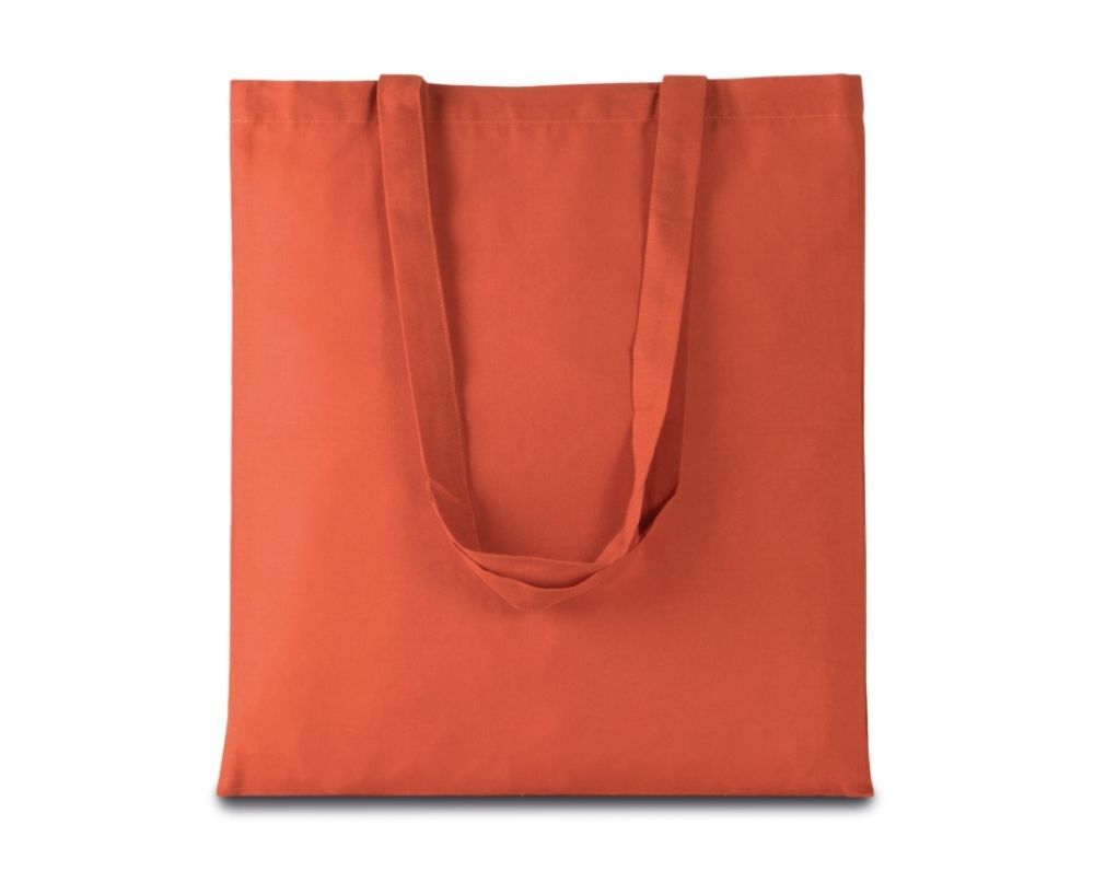 KI0223 | Basic Cotton Shopper Bag Burnt Orange
