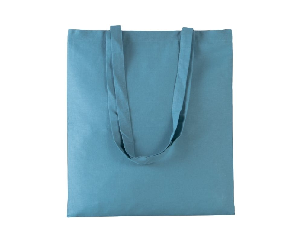 KI0223 | Basic Cotton Shopper Bag Delphinium Blue