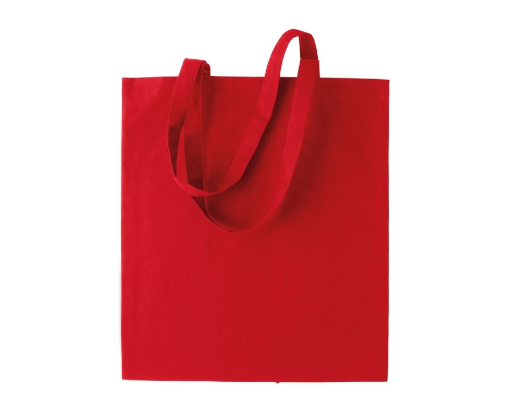 KI0223 | Basic Cotton Shopper Bag Red