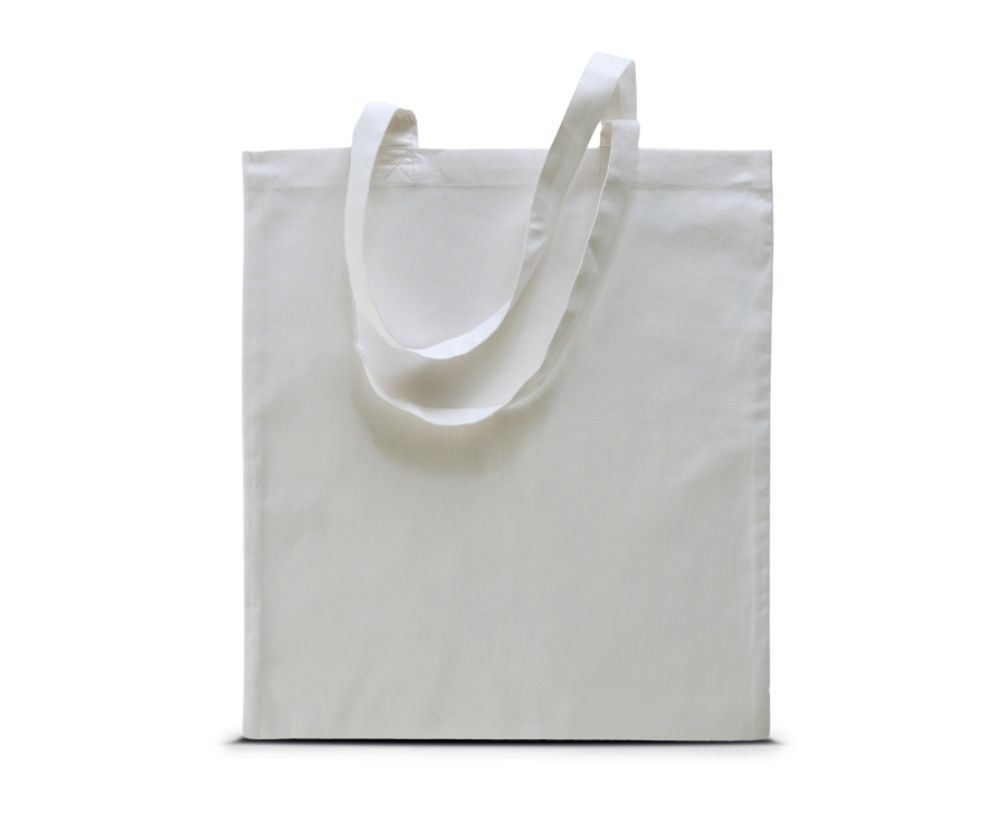 KI0223 | Basic Cotton Shopper Bag White